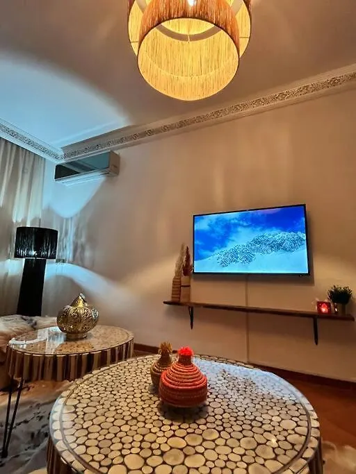 아파트 Chaleureux Appartement Au Coeur De Marrakech 마라케시